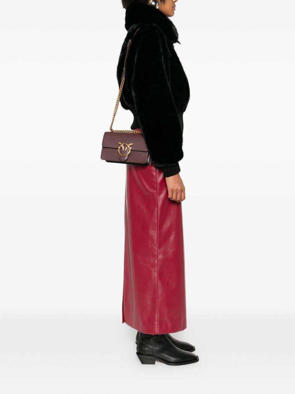 Mini Love Bag One Simply 100074 A0F1L86Q PINKO