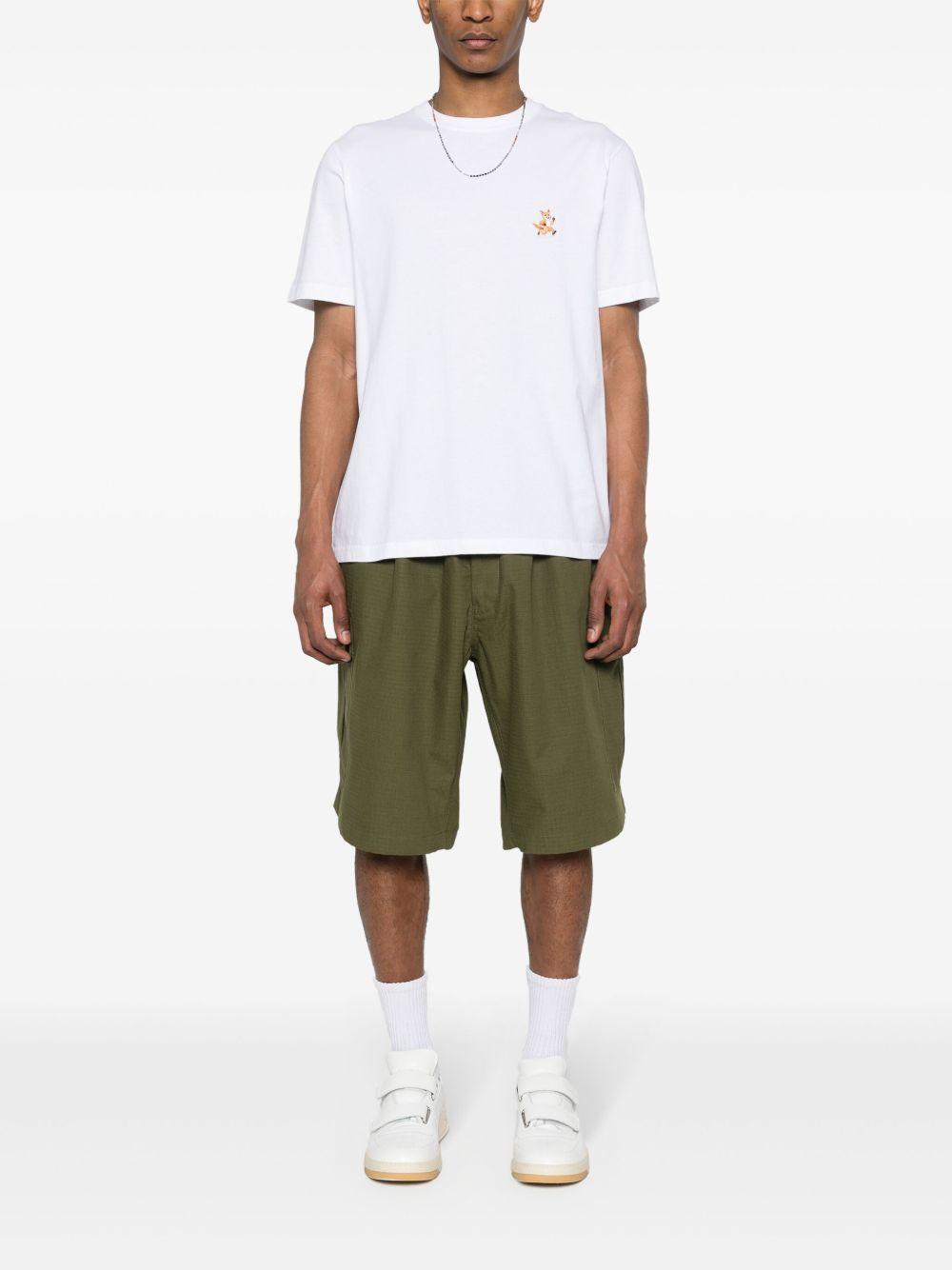 Speedy Fox cotton T-shirt<BR/><BR/> MM00125KJ0008 P100 MAISON KITSUNÉ