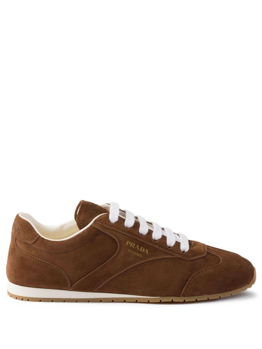 Suede sneakers 1E152O054 F-020F0324 PRADA