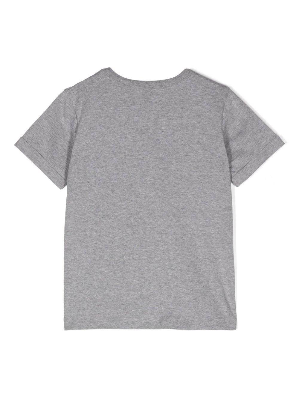 Fringed Star cotton T-shirt<BR/><BR/> TV8C91 Z0434809 STELLA McCARTNEY KIDS