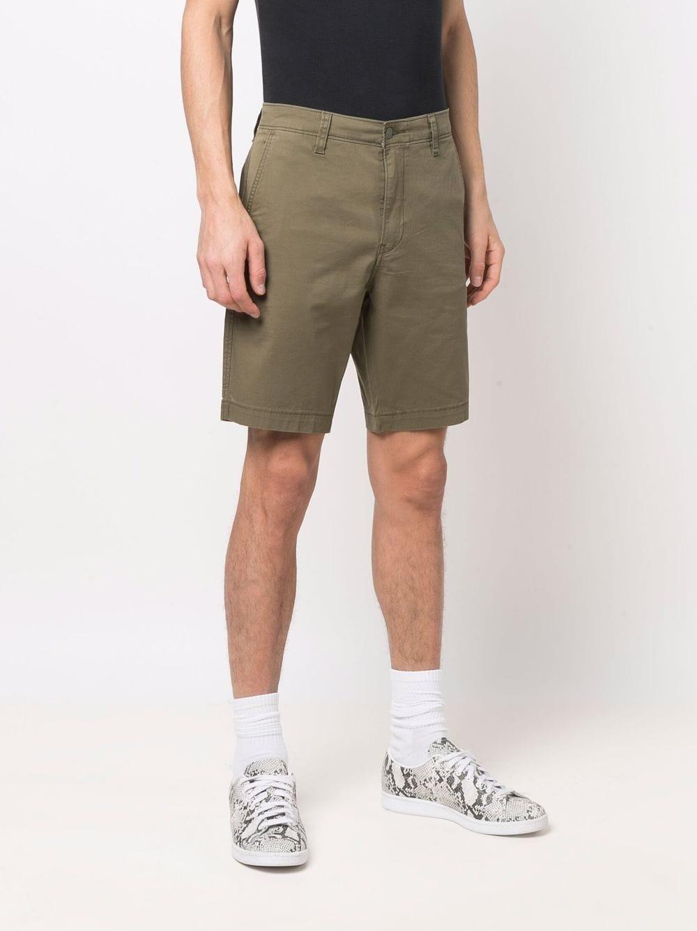 Green slim-cut chino shorts<BR/> 17202 0004 LEVI'S