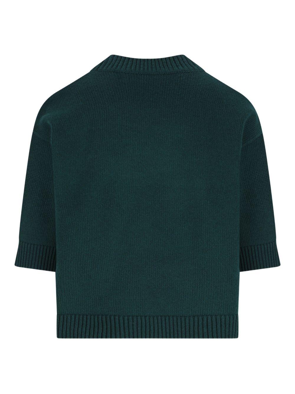 Soft wool top with intarsia 851972 XKEBC3027 GUCCI