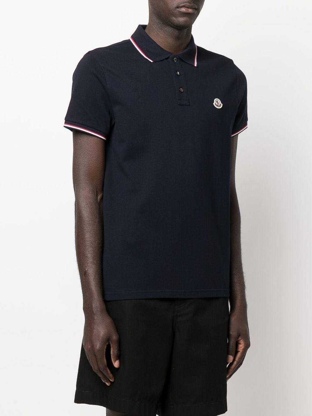 Polo Shirt Blue K20918A70300 8455677X MONCLER