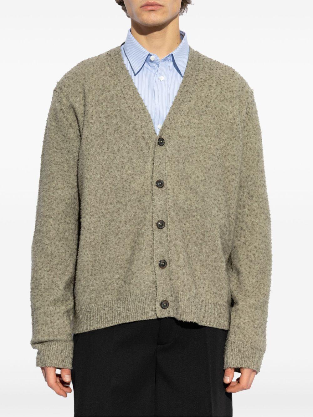 Pilled cardigan<BR/><BR/><BR/> S50HP0019 M13108114M MAISON MARGIELA