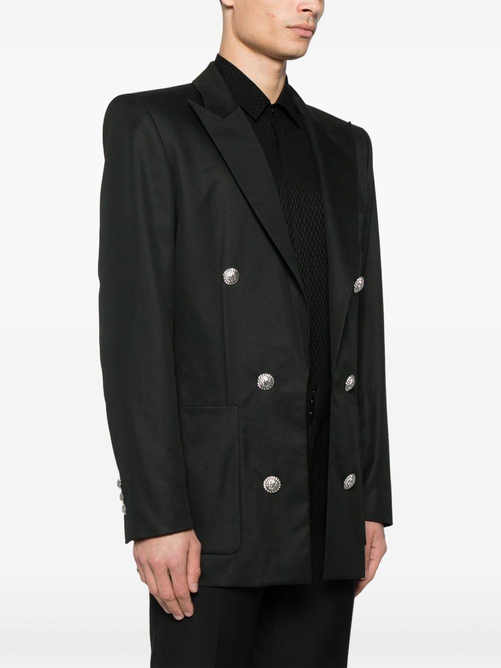 Cotton blazer<BR/><BR/><BR/> EH1SG165CF74 0PA BALMAIN