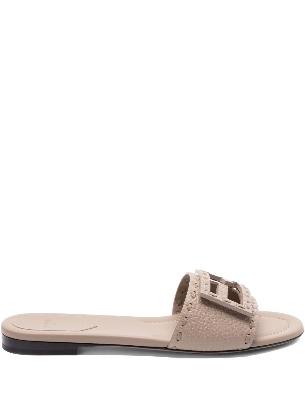 Baguette leather slides 8R8136 AQY2F1MXM FENDI