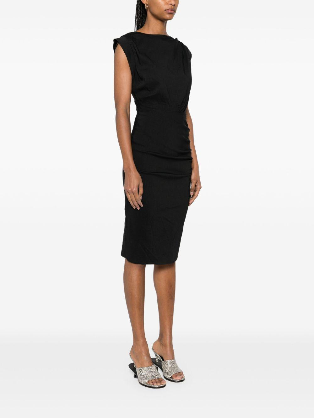 Cielo midi dress<BR/><BR/> 104955. A0IMZ99 PINKO