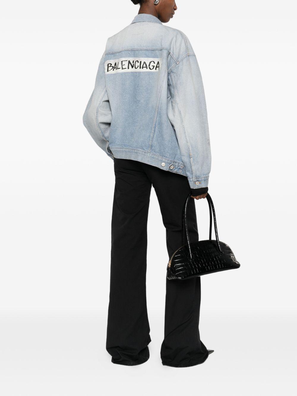 oversized denim jacket 861410 TTWB14009 BALENCIAGA