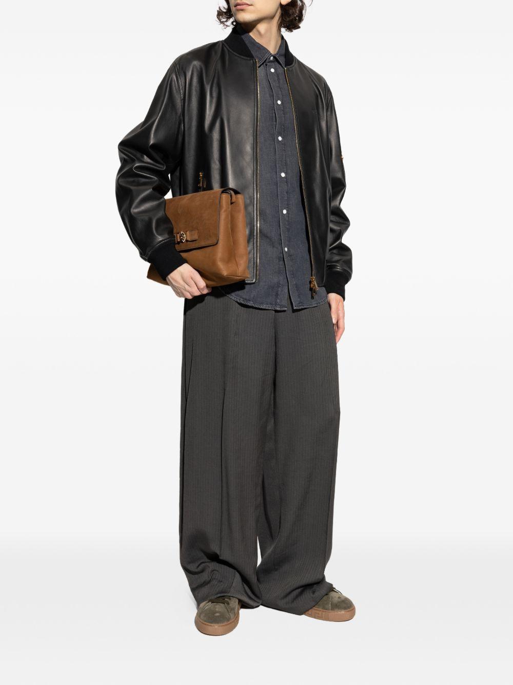Lightweight Denim Shirt 1020701 1A168081D980 VERSACE