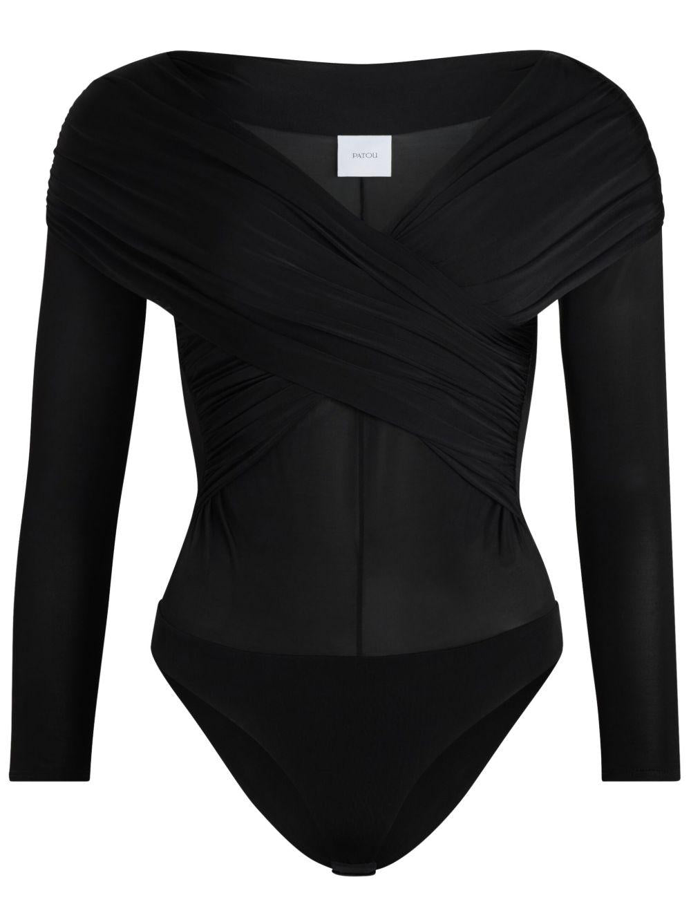 Wrap bodysuit<BR/><BR/> JE1469973 999B PATOU