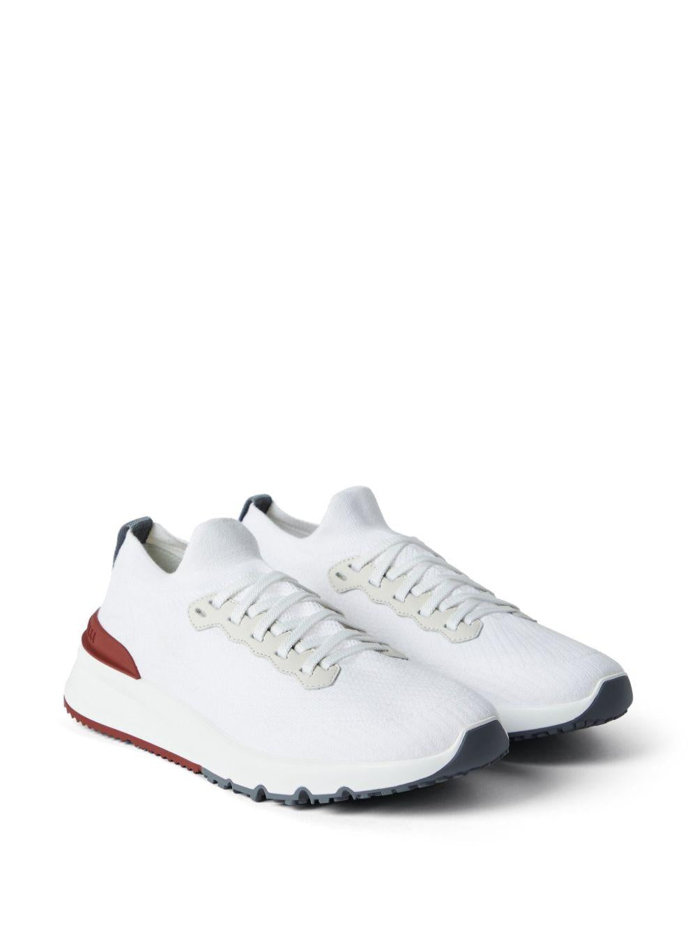 Knitted low-top sneakers MZUPMBO252 CJ987 BRUNELLO CUCINELLI