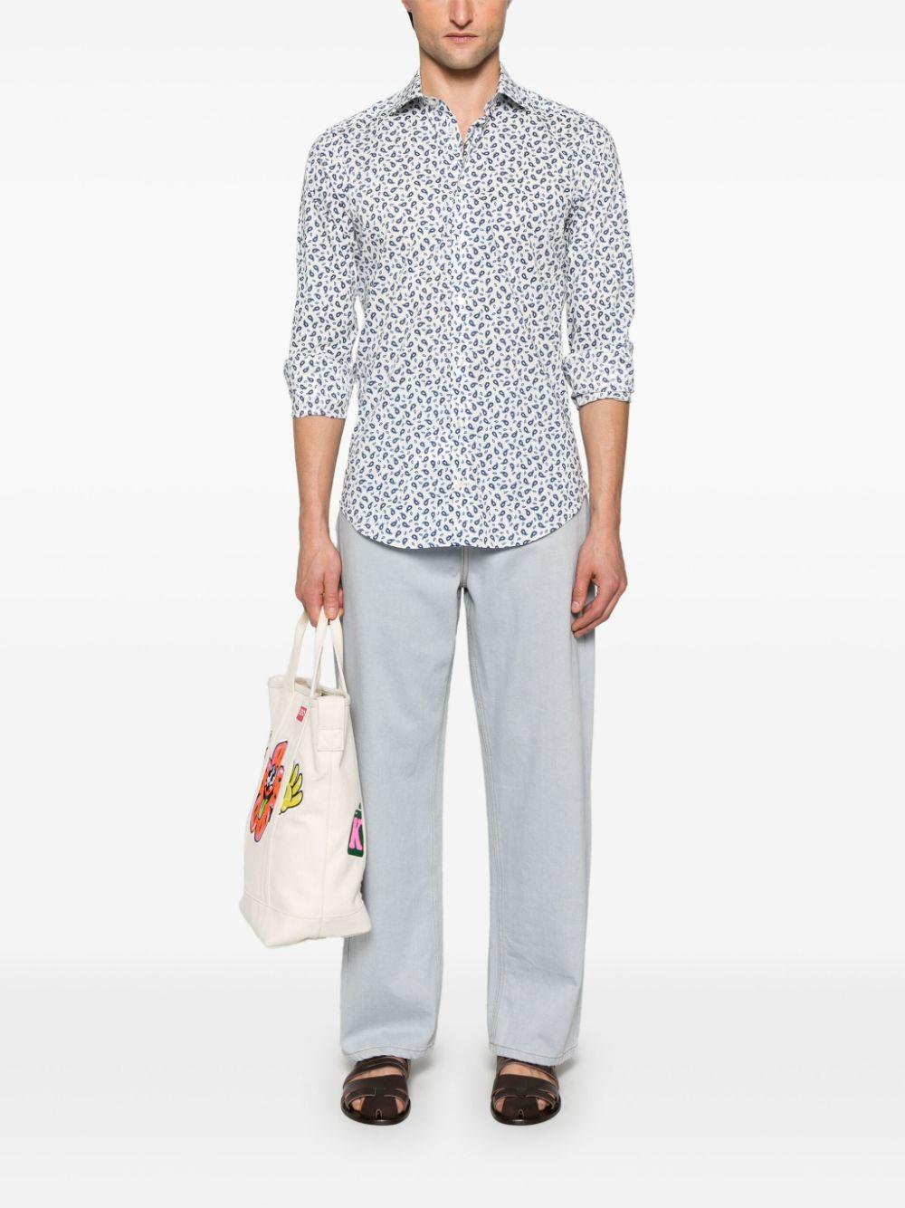 Paisley-print shirt<BR/><BR/><BR/> MRIB0005 99SAEB8X0800 ETRO