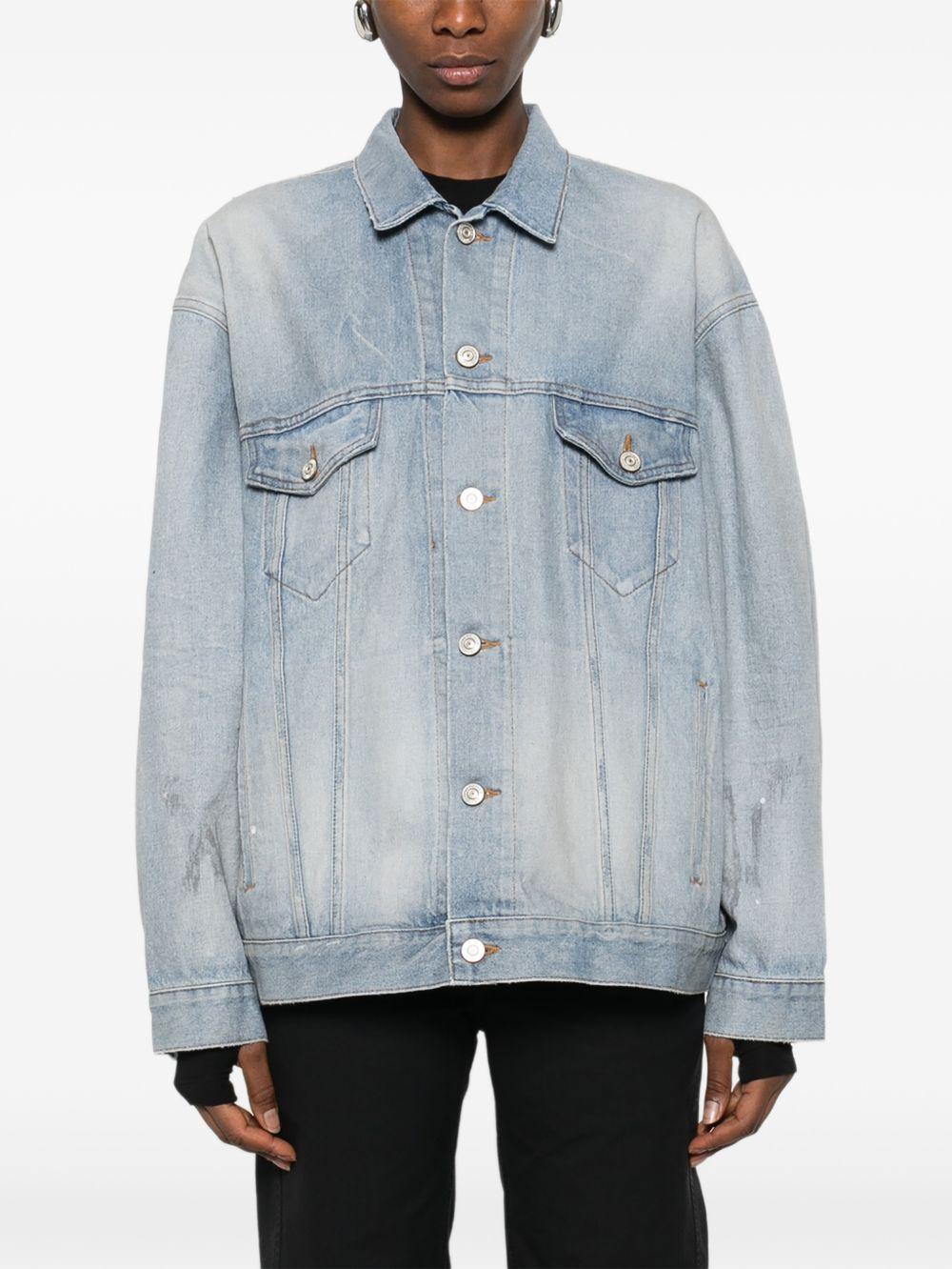 oversized denim jacket 861410 TTWB14009 BALENCIAGA