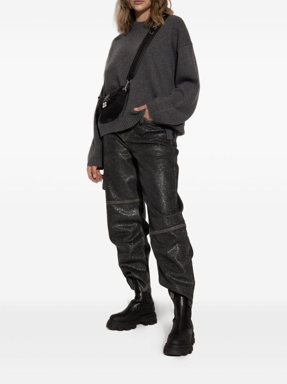 Ankle boots with tank tread soles S3238 099 GANNI