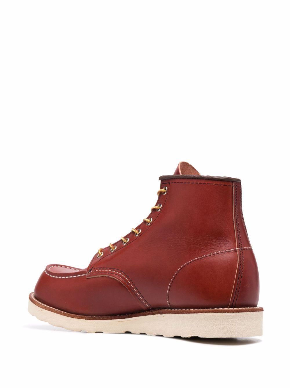 Lace-up leather boots 08875 RED WING