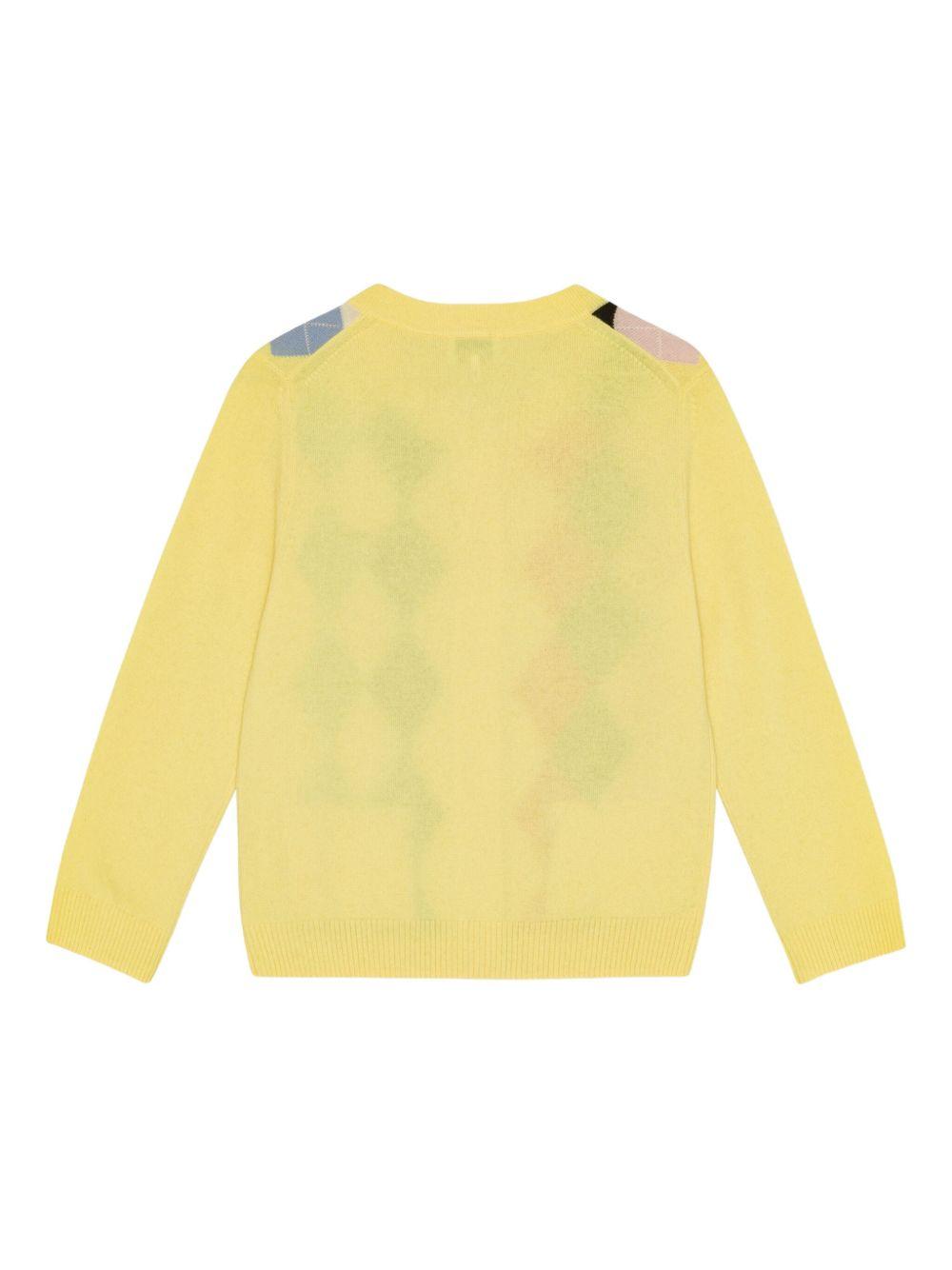 Check Cardigan K2533 122 GANNI