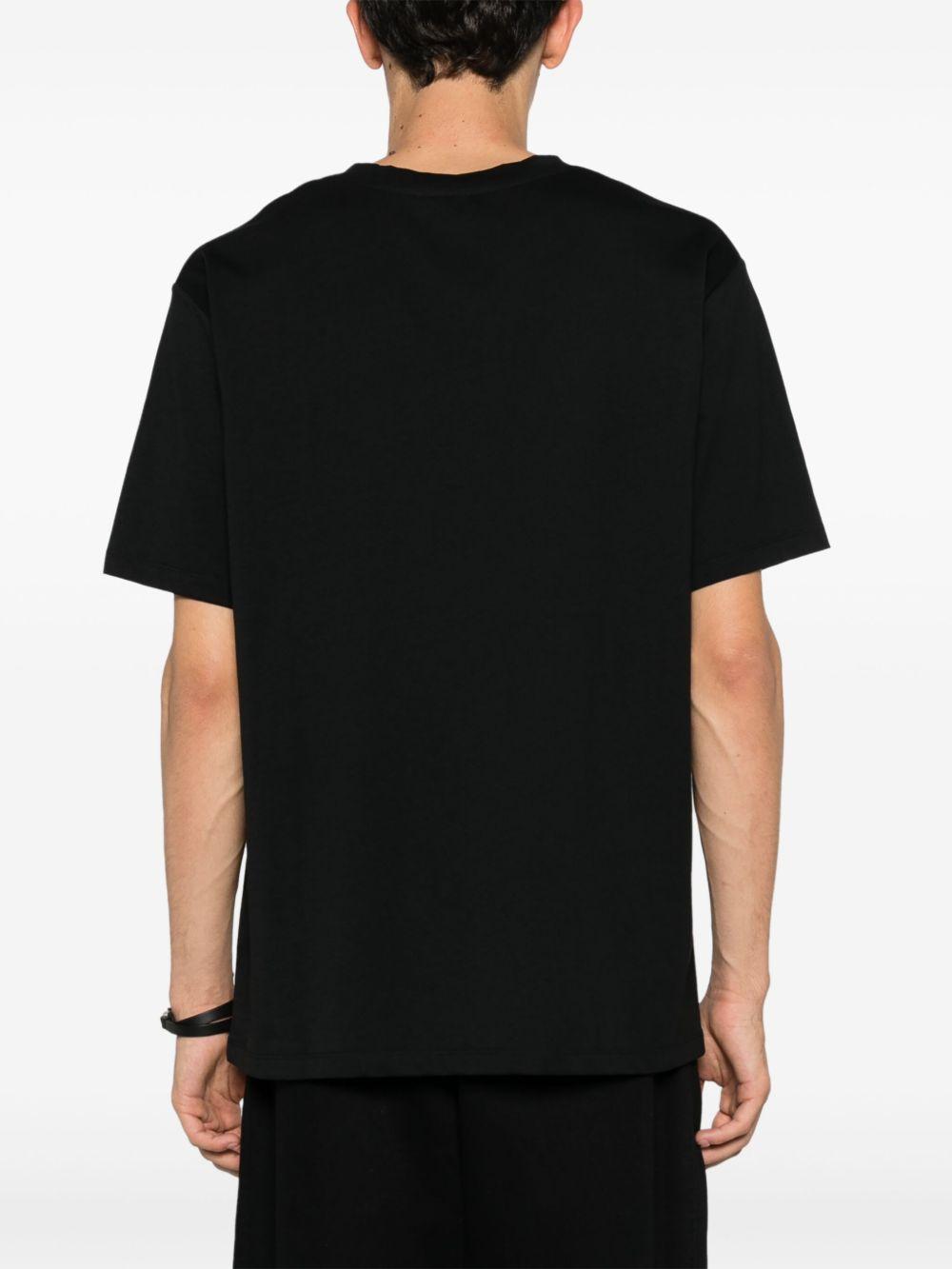 T-shirt with Balmain Paris print FH1EG000BB73 EAB BALMAIN