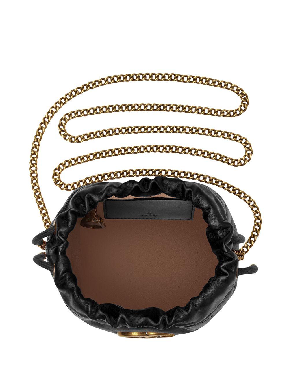 GG Marmont nano bucket bag<BR/><BR/> 575163 DTDRT1000 GUCCI
