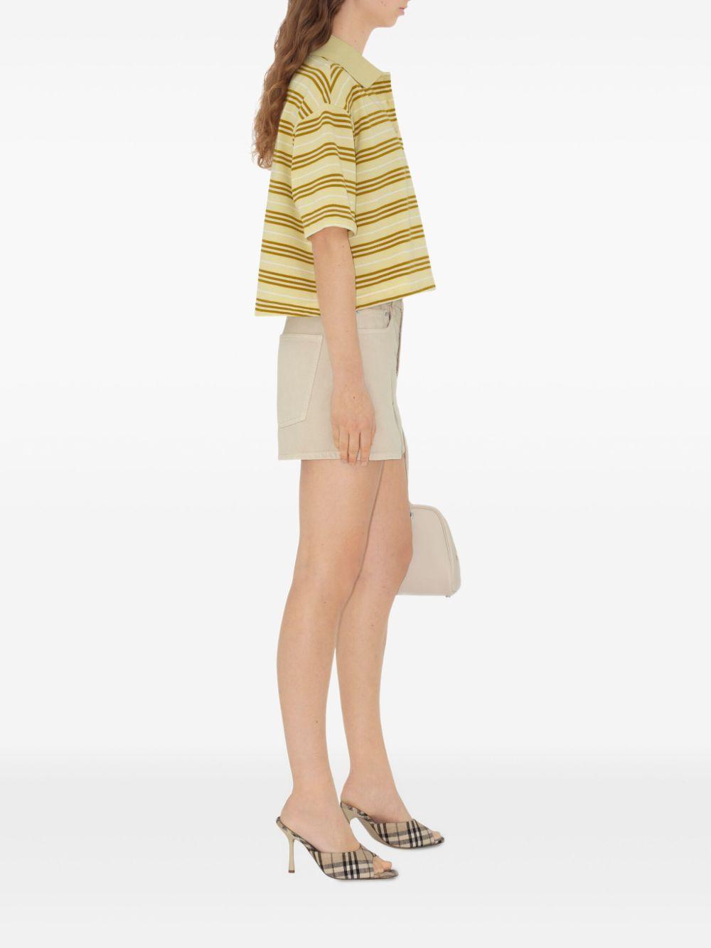 Cropped T-shirt 8106271 C2549 BURBERRY