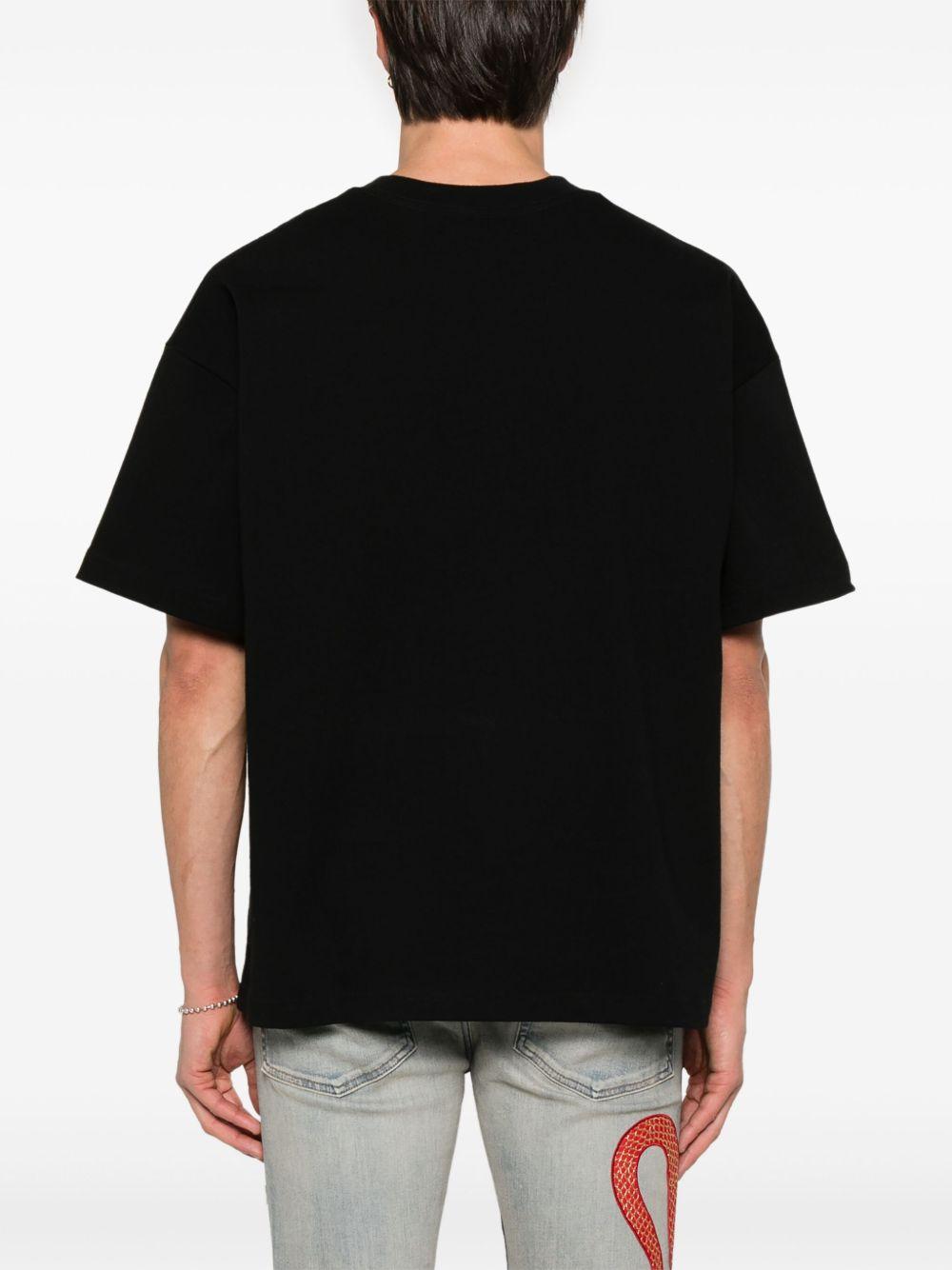 Snake T-shirt<BR/><BR/><BR/> AMJYTE1155 BLACK AMIRI