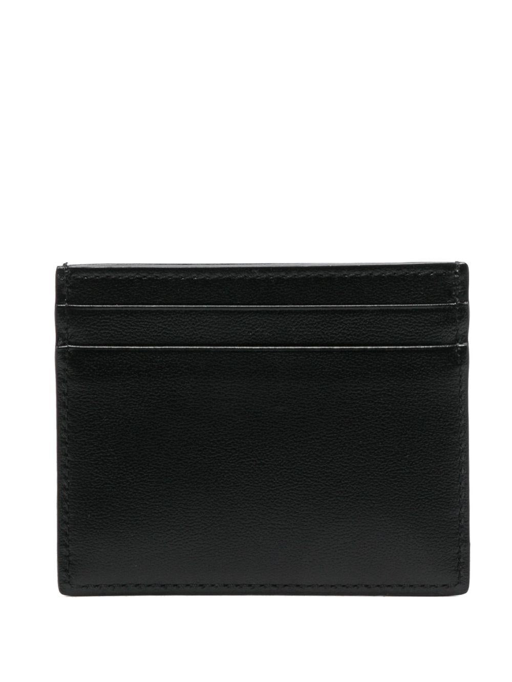 Leather card holder<BR/><BR/><BR/> 6Y2P0V09WVF 0NO VALENTINO GARAVANI