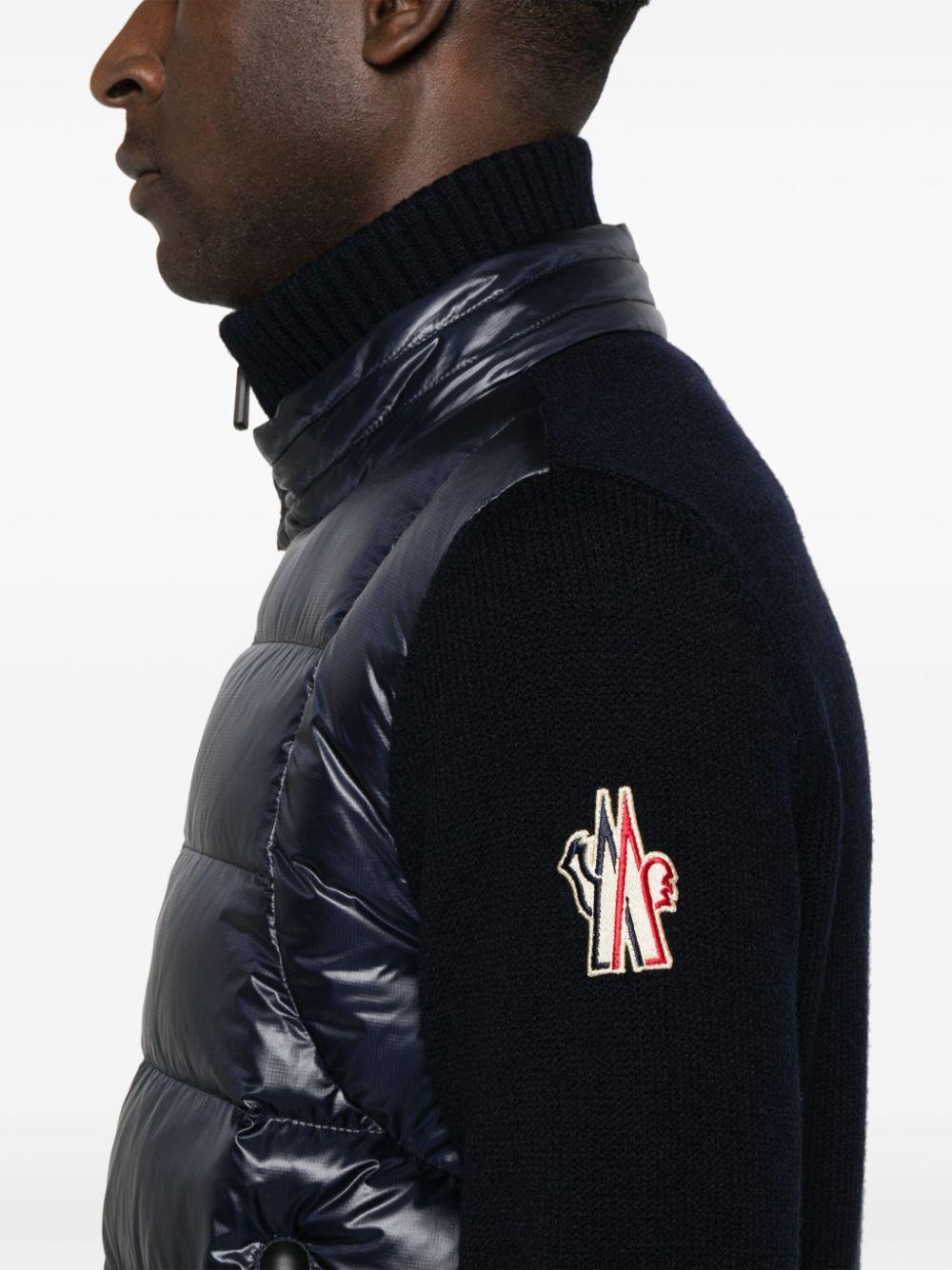 Padded zip-up cardigan 9B00011 M1122771 MONCLER GRENOBLE