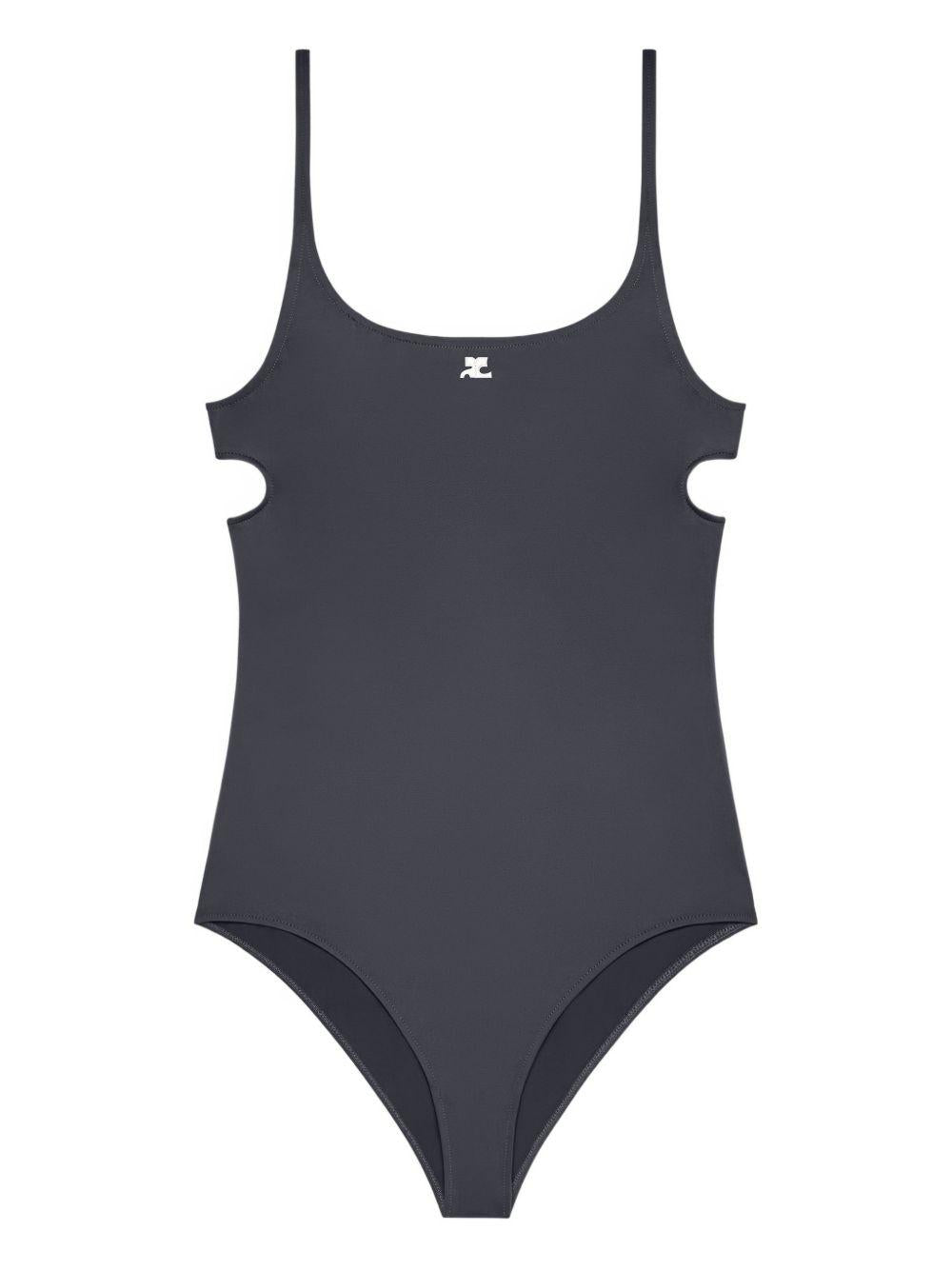 cut-out swimsuit 126JMB053PA0043 9917 COURRÈGES