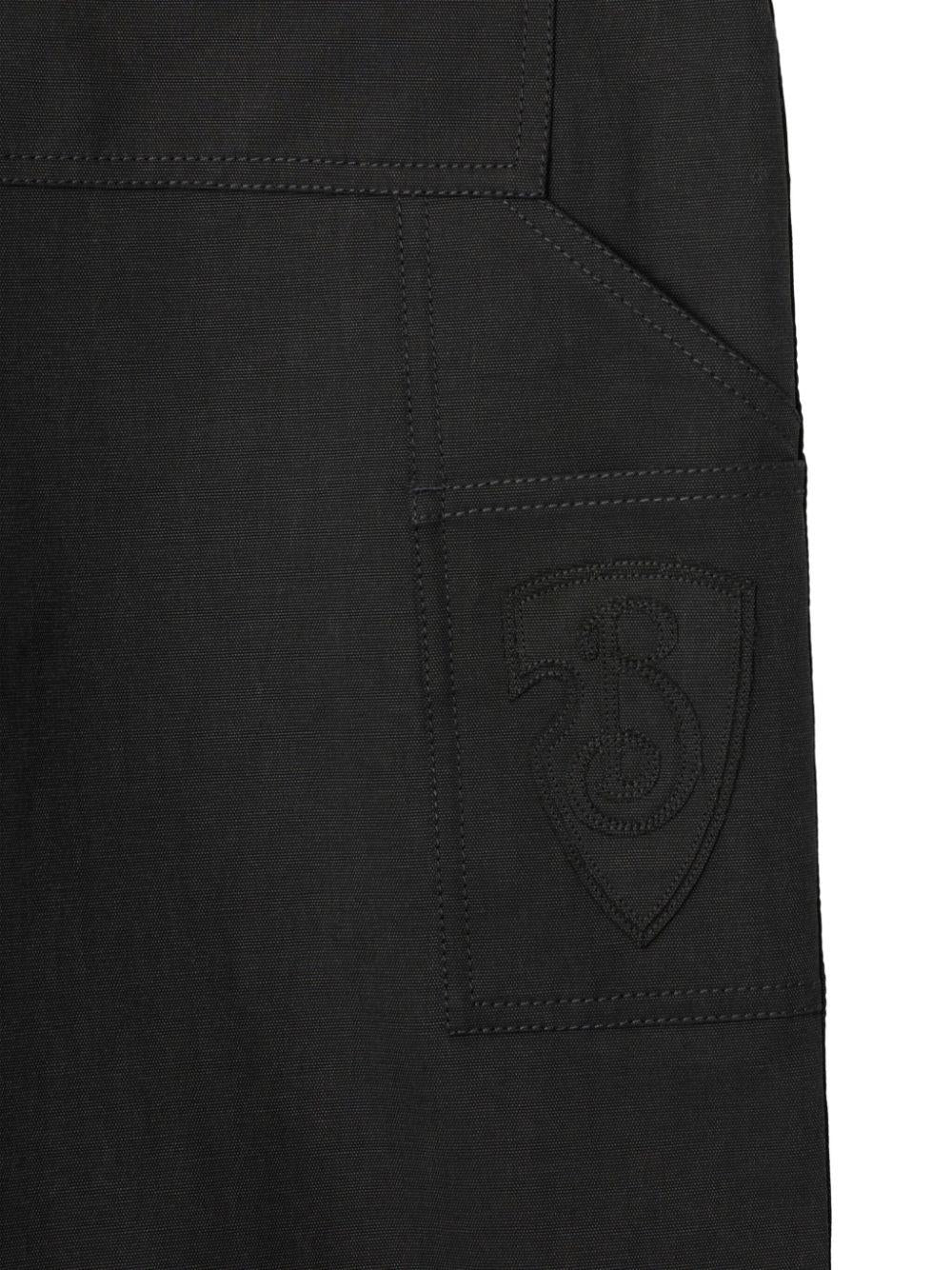 Cotton carpenter trousers<BR/><BR/><BR/> 8097557 A1189 BURBERRY