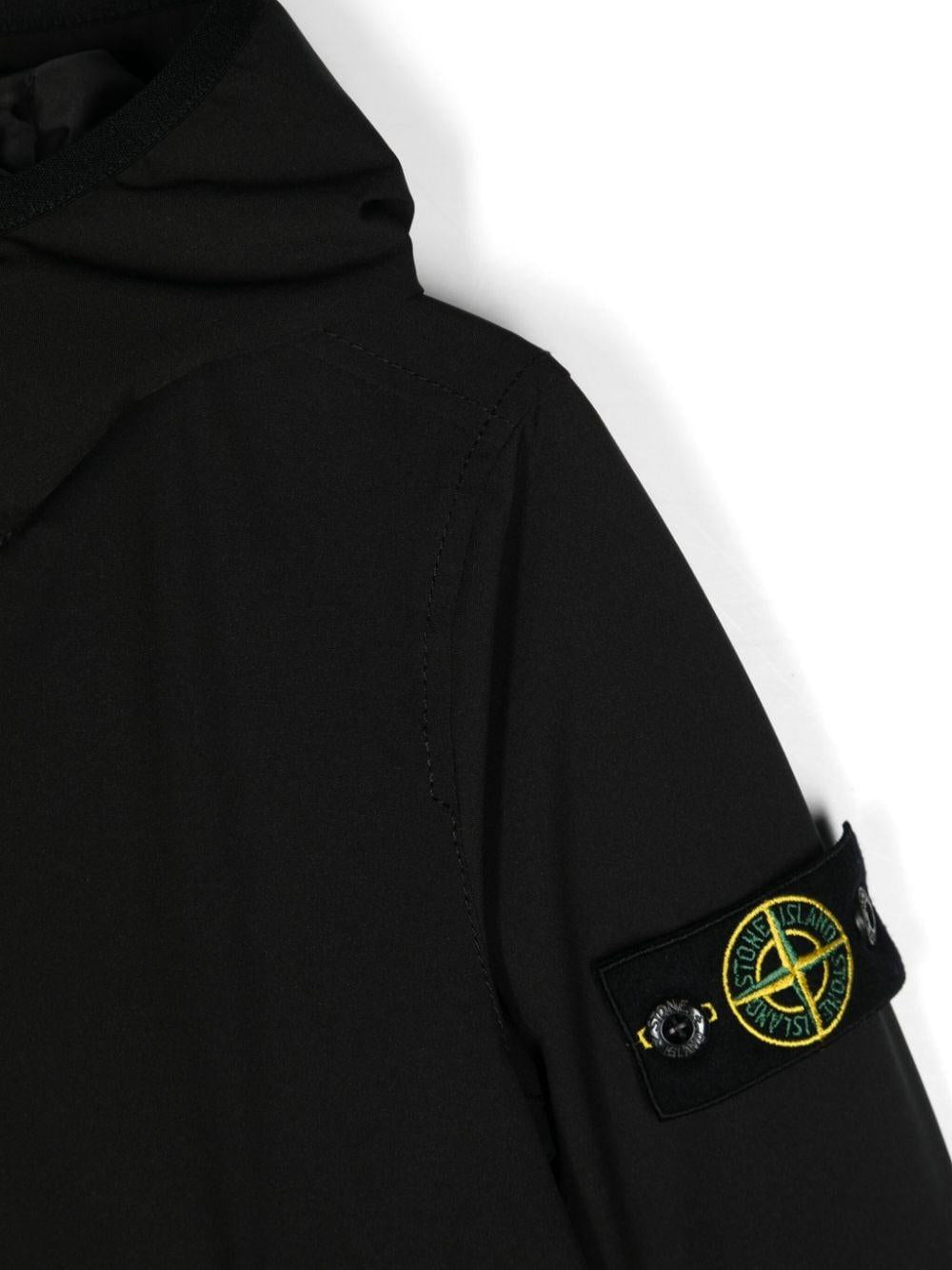 Waterproof Compass badge jacket 8116405 27V0029 STONE ISLAND KIDS