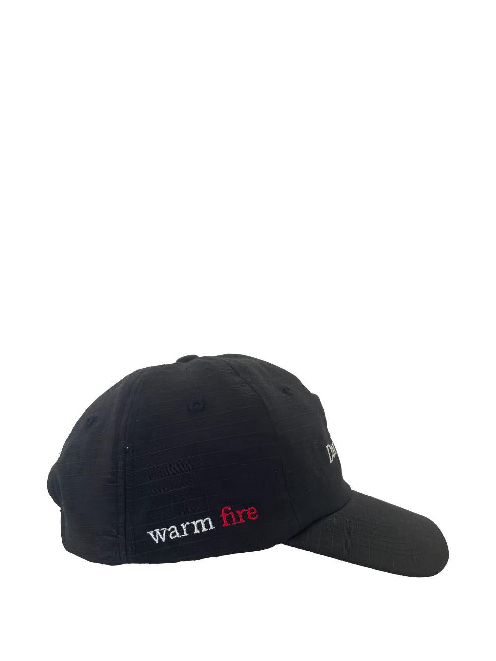 Hat with visor and two-tone front slogan 7923174006 010 MANASTASH