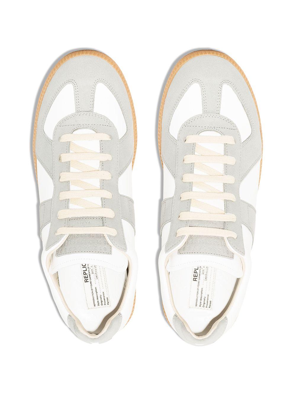 Replica low-top leather sneakers<BR/><BR/> S58WS0109 P1895T1016 MAISON MARGIELA