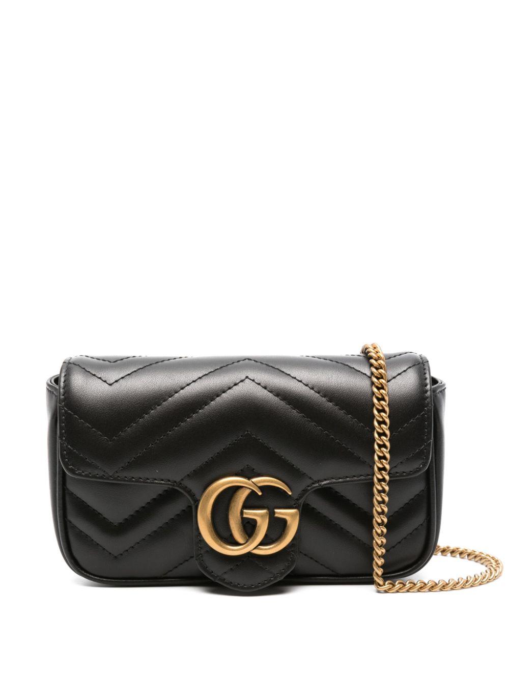 Mini GG Marmont cross body bag<BR/><BR/><BR/> 476433 DTDCT1000 GUCCI