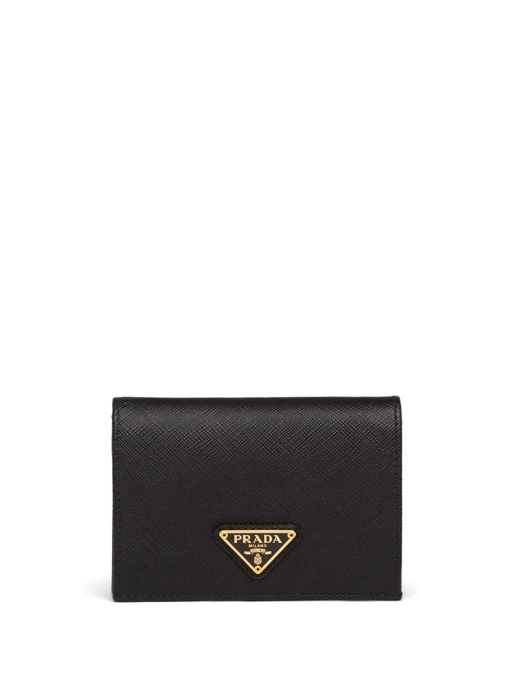 Small Saffiano Leather Wallet 1MV021QHH F0002 PRADA