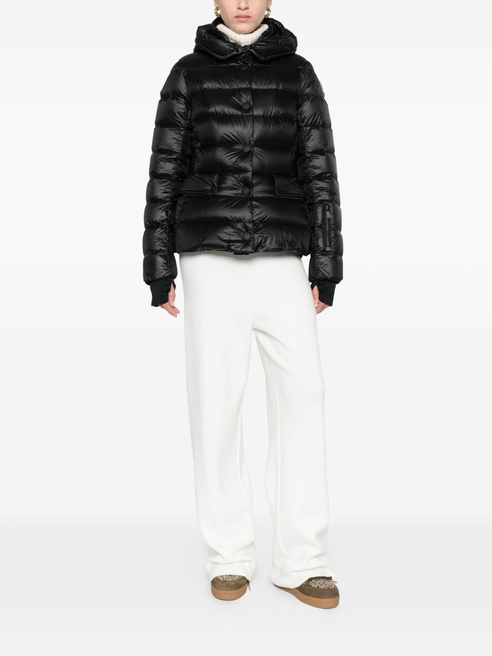 Armoniques Hooded Shearling-Trimmed Down Ski Jacket K20981A00061 53071999 MONCLER GRENOBLE