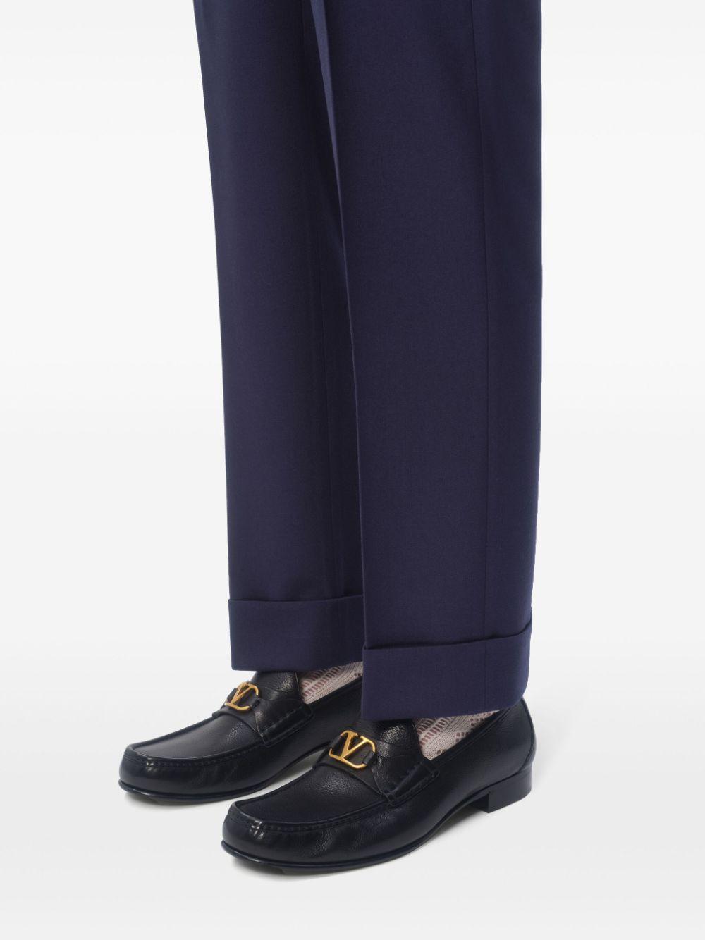 VLOGO SIGNATURE BUFFALO LOAFER<BR/><BR/><BR/><BR/><BR/><BR/> 6Y2S0J68MIL 0NO VALENTINO GARAVANI