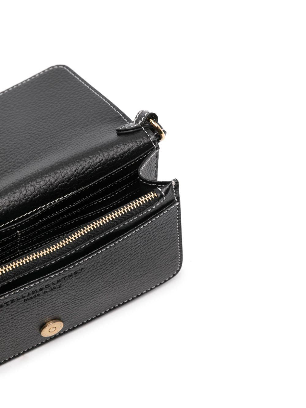 Logo-perforated crossbody bag<BR/><BR/><BR/> 7B0098 WP00571000 STELLA McCARTNEY