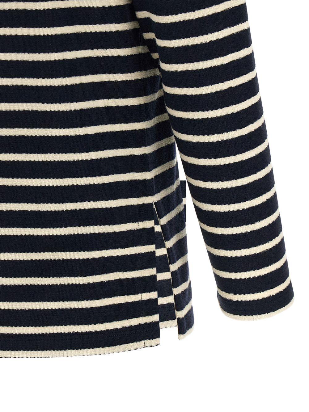 striped round-neck knitwear COHLT F26525IAK A.P.C.
