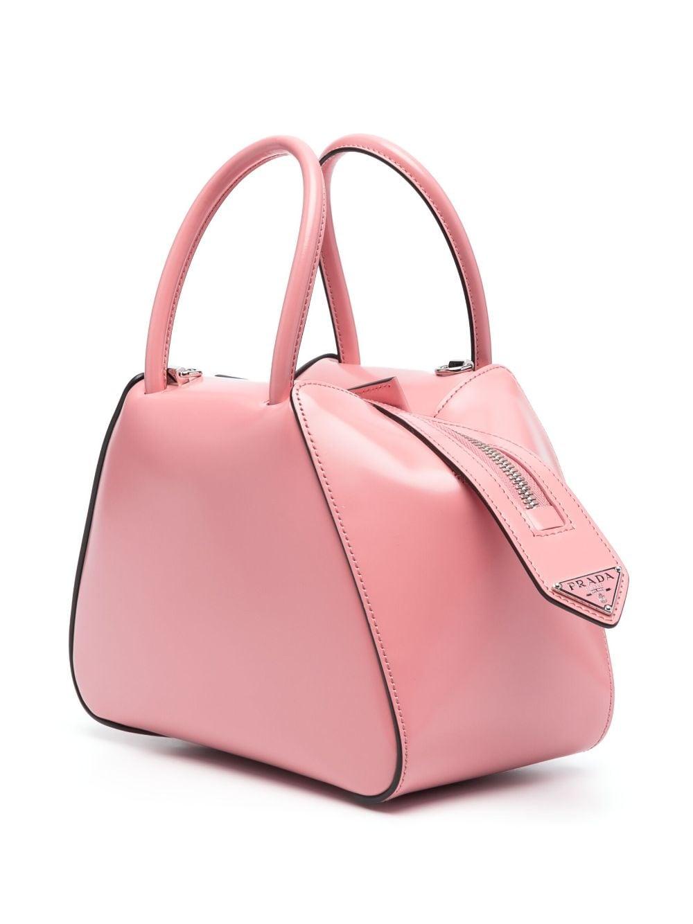 Supernova brushed leather tote bag 1BA385 ZO6F02YN PRADA
