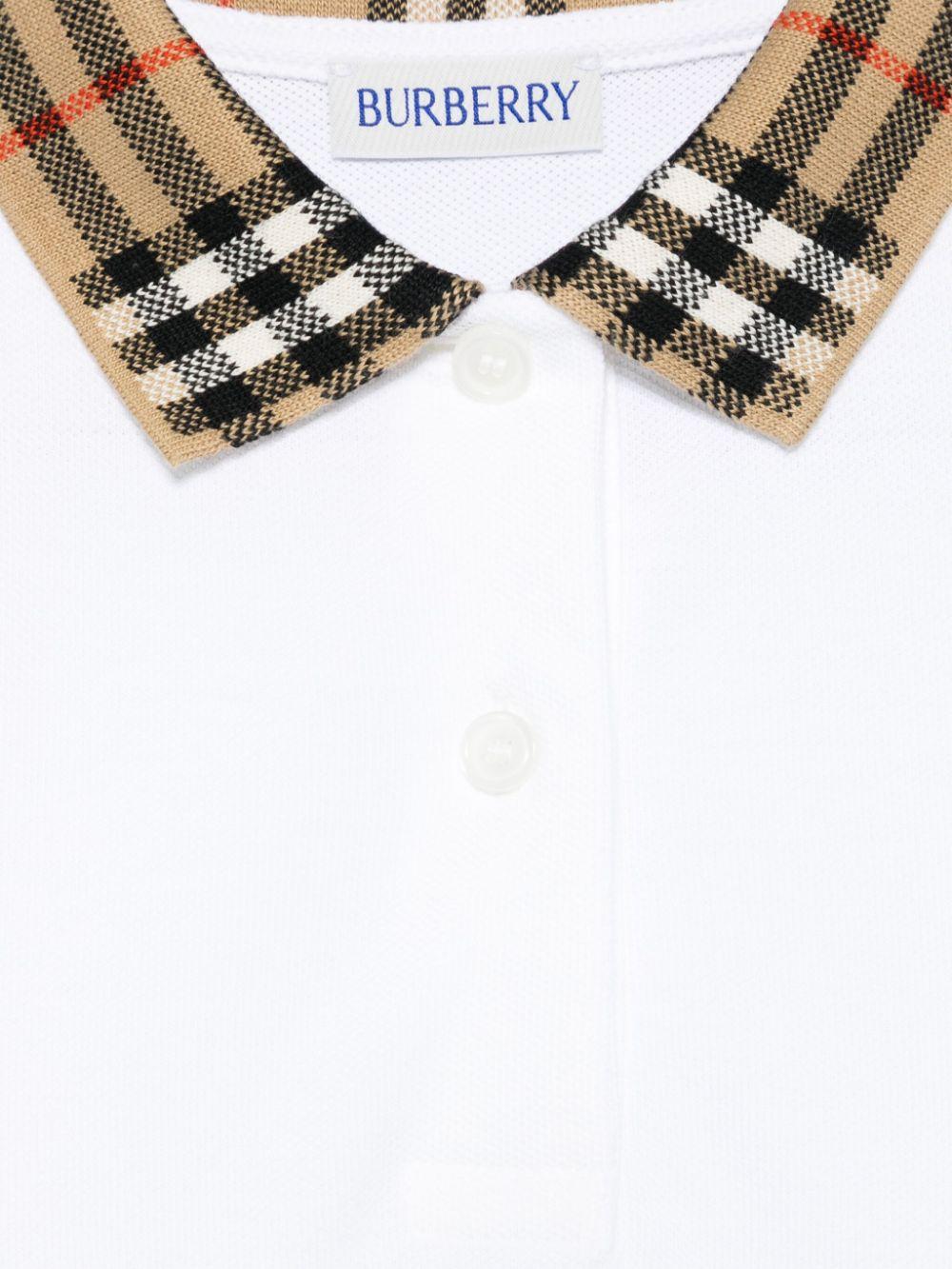 Belted dress<BR/><BR/><BR/> 8105586 A1464 BURBERRY KIDS