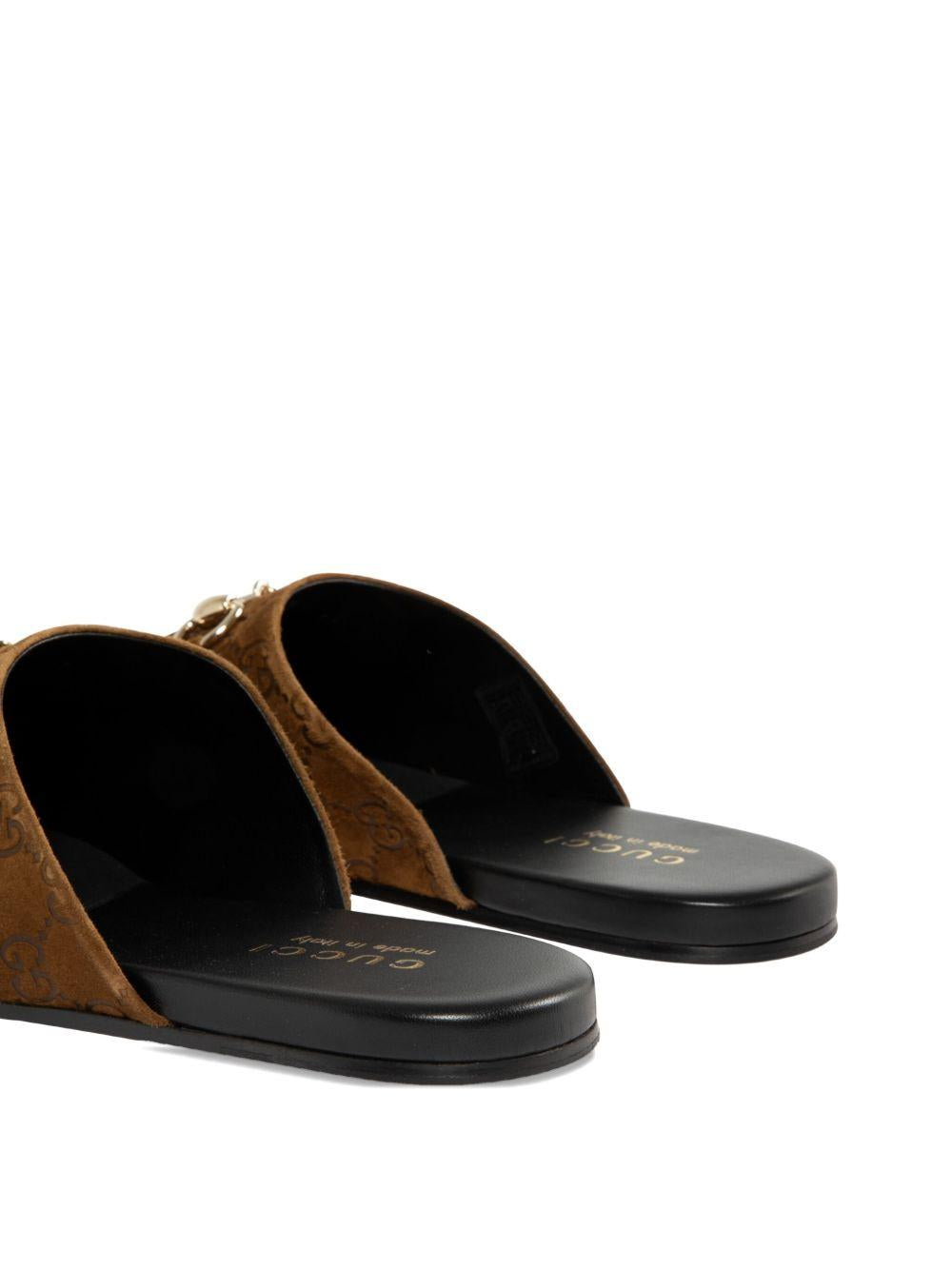 Mule with Horsebit 850140 AAFQV2118 GUCCI