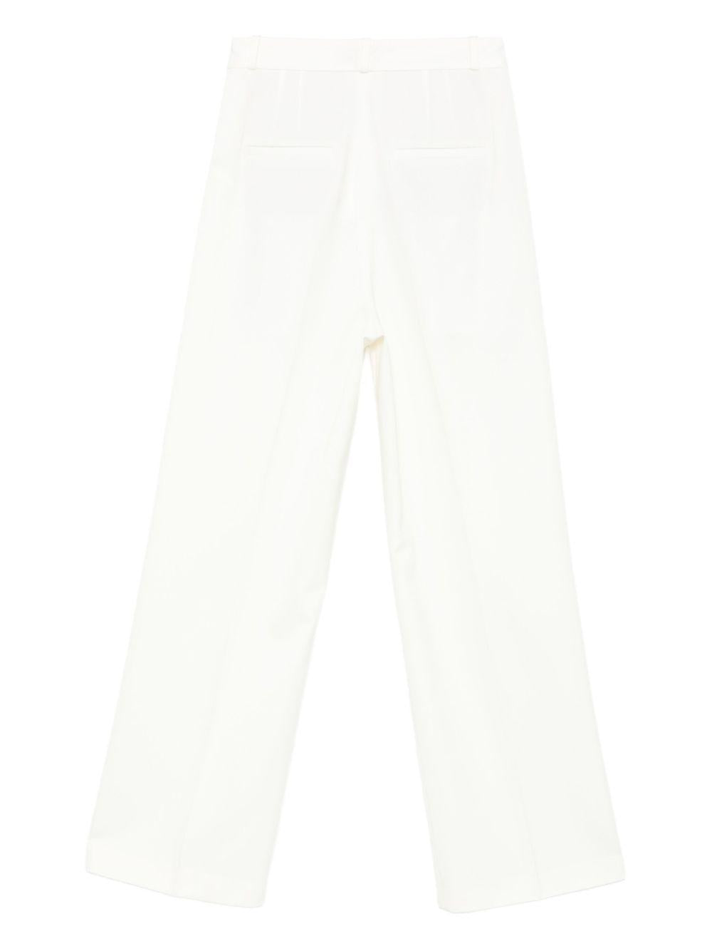 High-waist turn-up trousers 416 30223 RÓHE