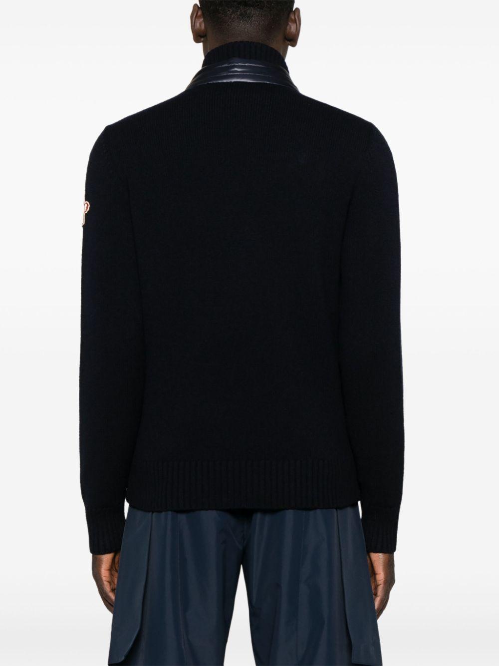 Padded zip-up cardigan 9B00011 M1122771 MONCLER GRENOBLE