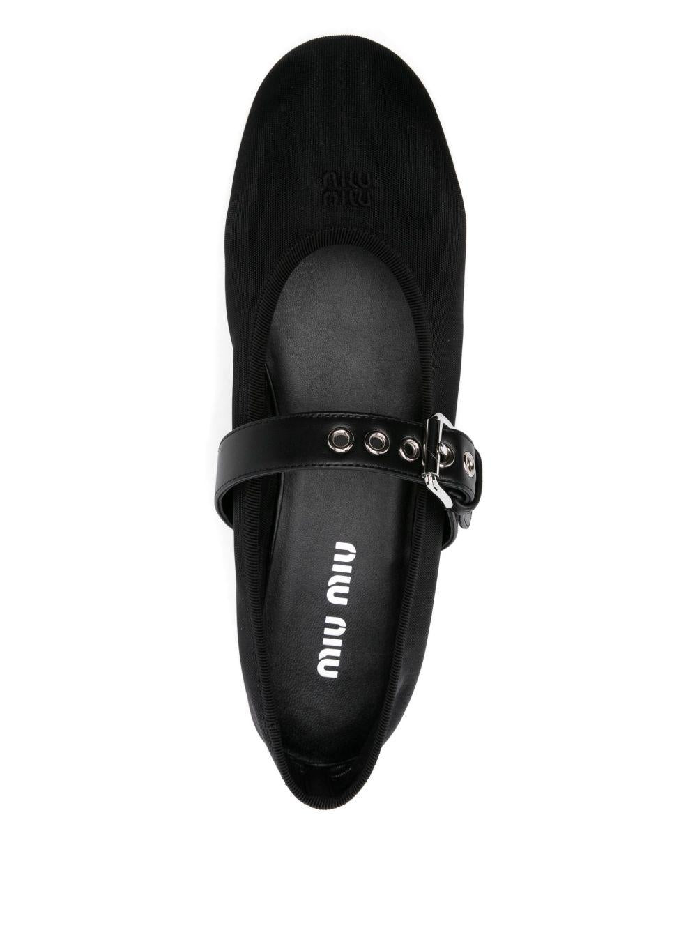 Mesh fabric ballerinas 5F373E099 F-005F0002 MIU MIU