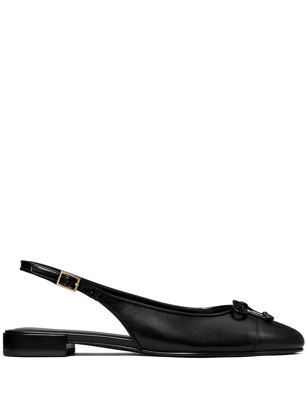 Logo paque ballerina shoes 166592 004 TORY BURCH