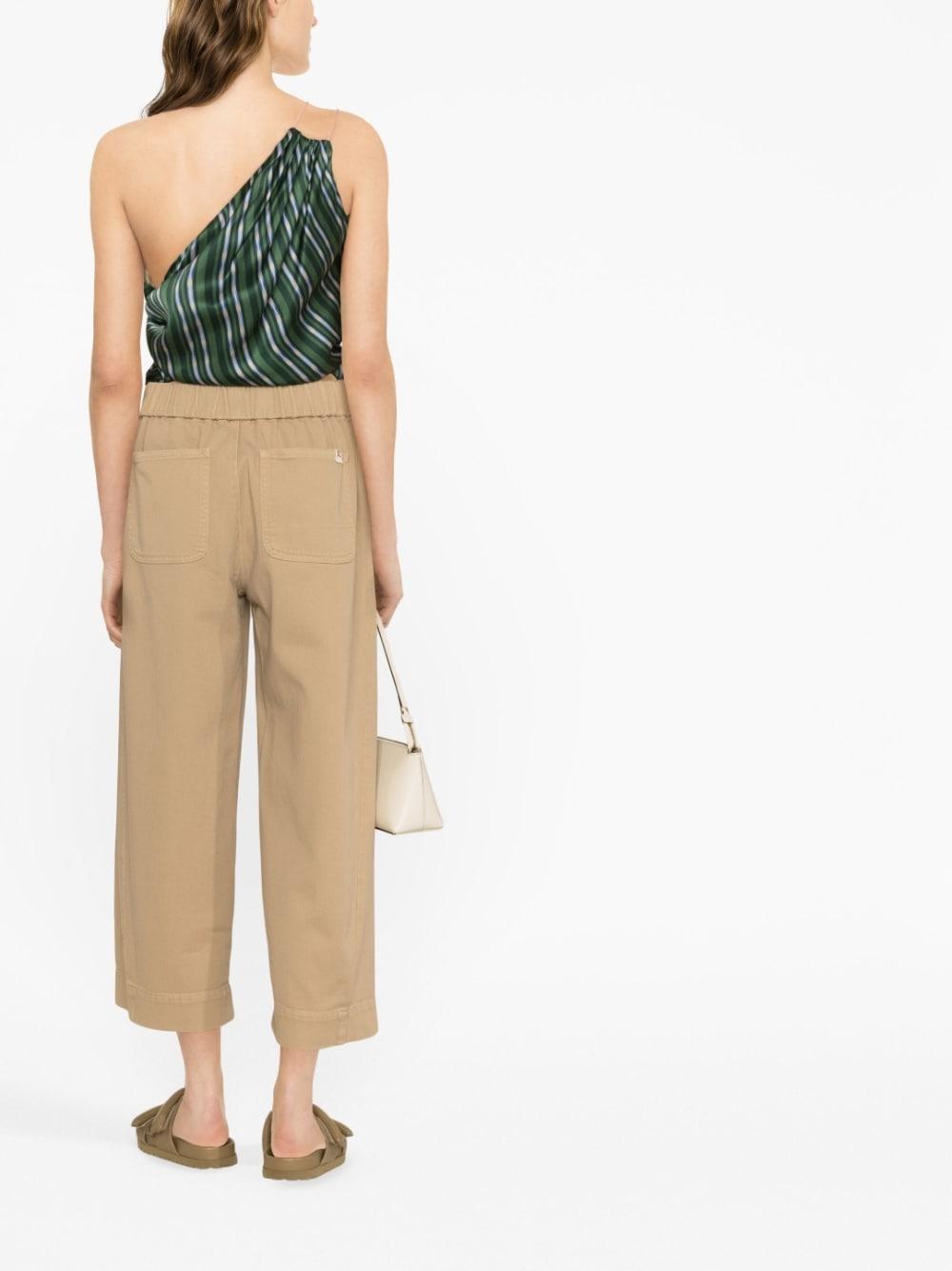 Cropped wide-leg trousers S3SY30 V58-0NOCCIOLA SEMICOUTURE