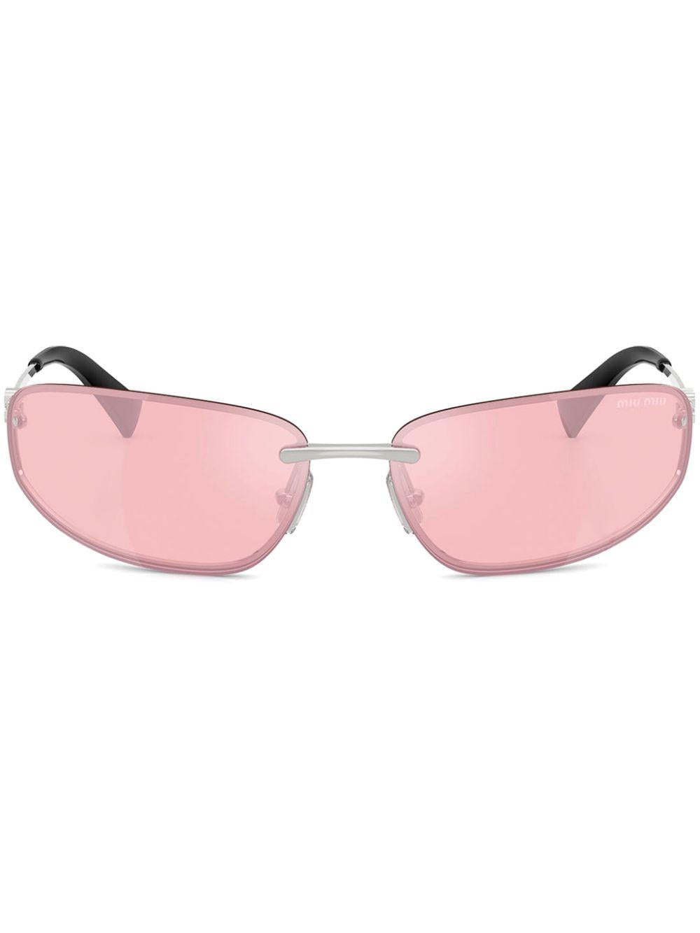 Cat-eye glasses 0MU A50S 1BC70J68 MIU MIU