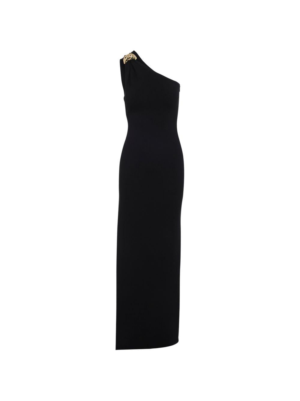Red Carpet dress in knit fabric stitch AM43B62E2 110 ELISABETTA FRANCHI