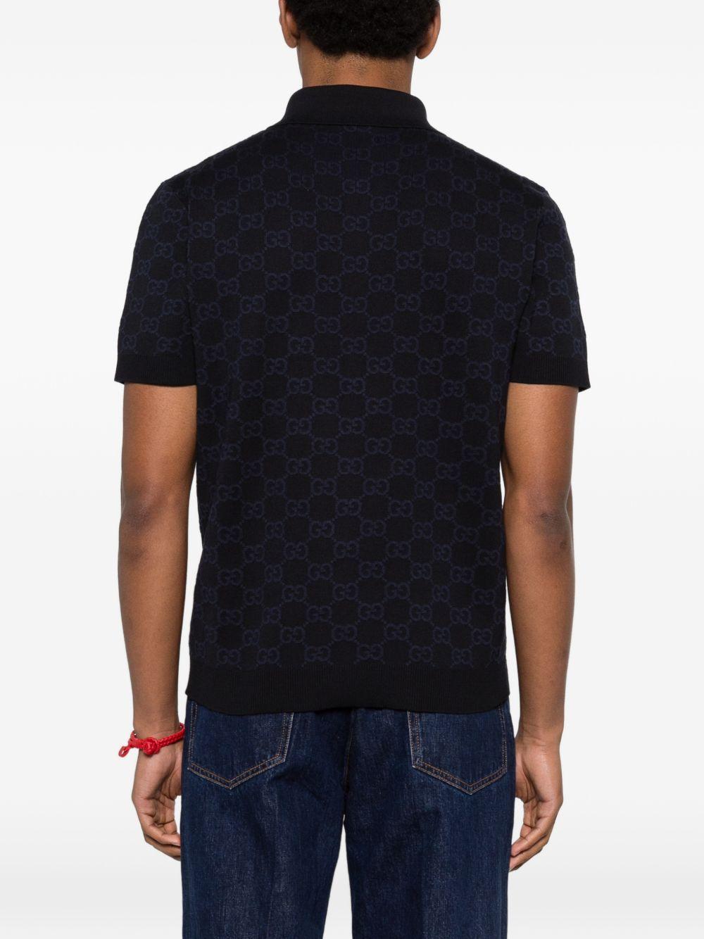 GG cotton silk jacquard polo shirt 855058 XKFEN4588 GUCCI