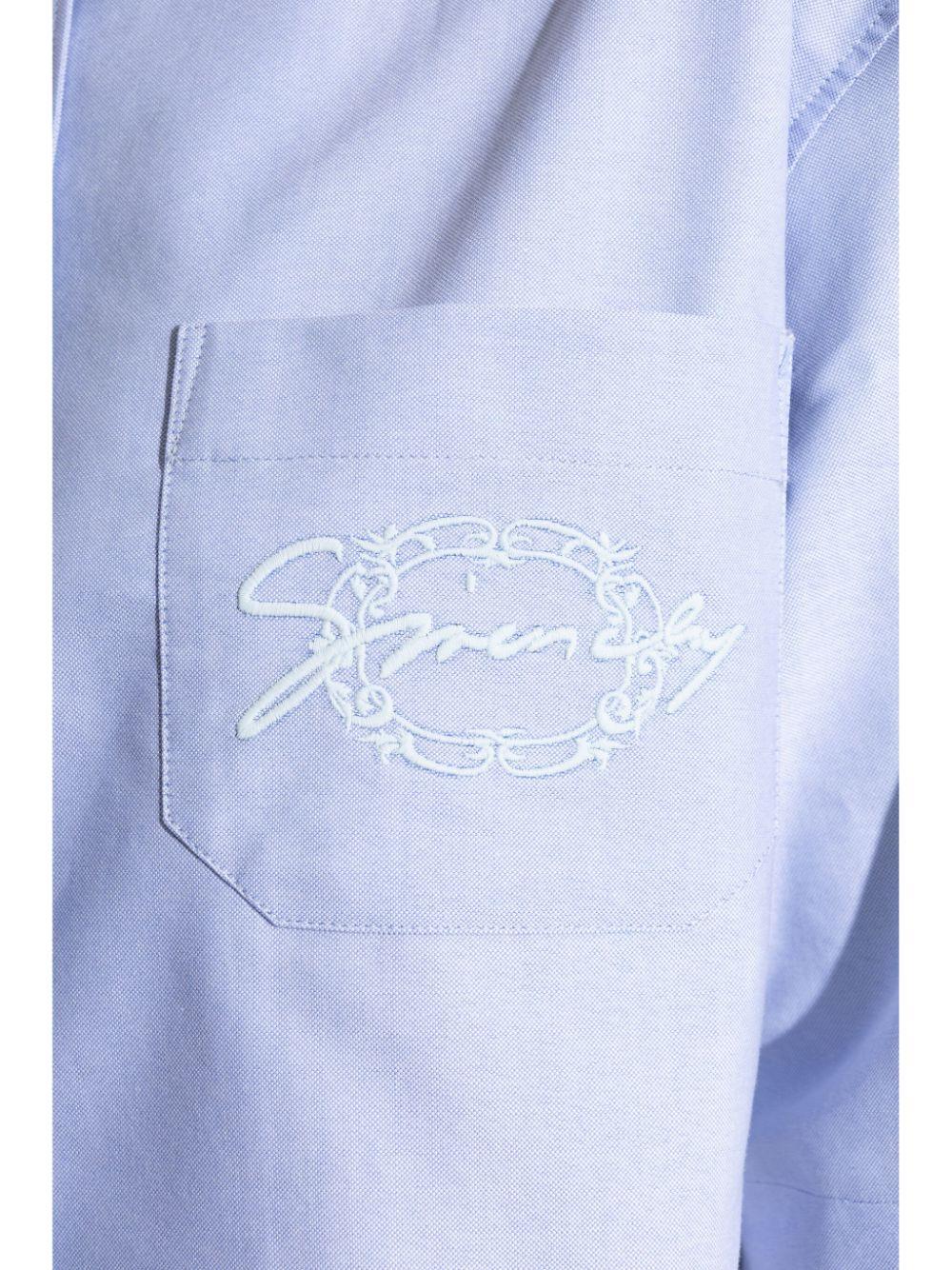 Cotton cropped shirt BW61591557 453 GIVENCHY