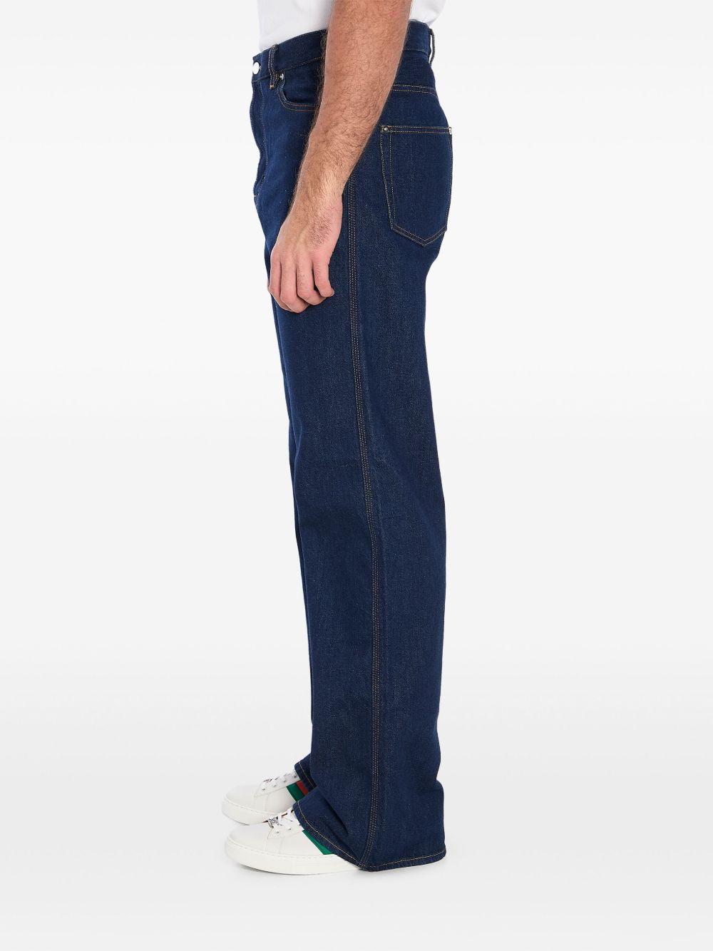 High-wait wide-leg jeans<BR/><BR/><BR/> 815629 XDC6V4759 GUCCI